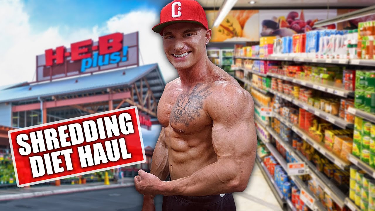 WHAT I BUY TO GET SHREDDED & BUILD MUSCLE | Full HEB Grocery Trip & Haul