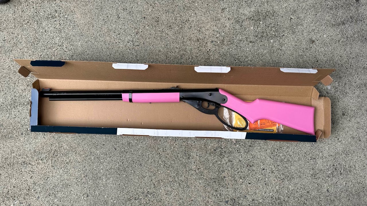 Daisy Pink Carbine 1999 BB Gun Review(Not for children under 10）黛西 BB来福枪 粉色款