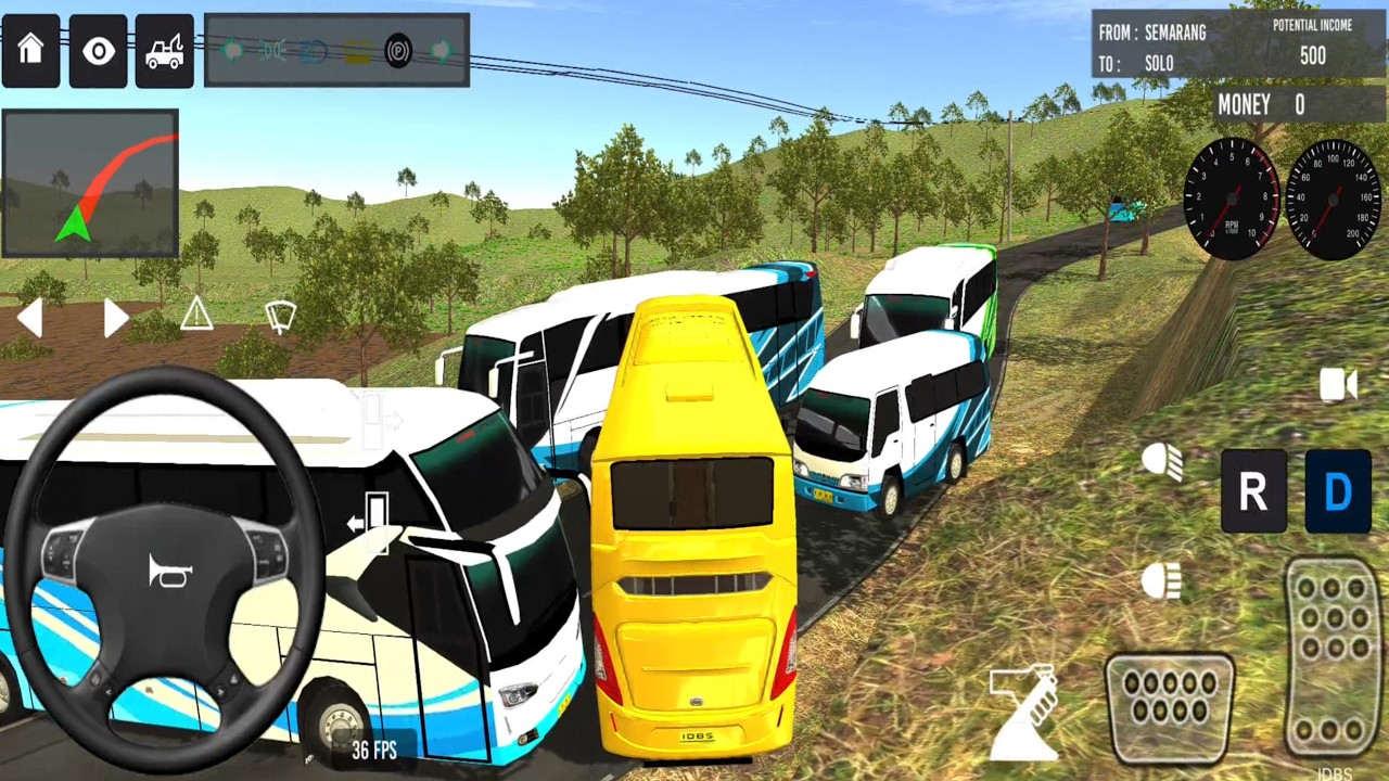 euro coach bus simulator 🚌 || new coach bus simulator part-3 Android gameplay