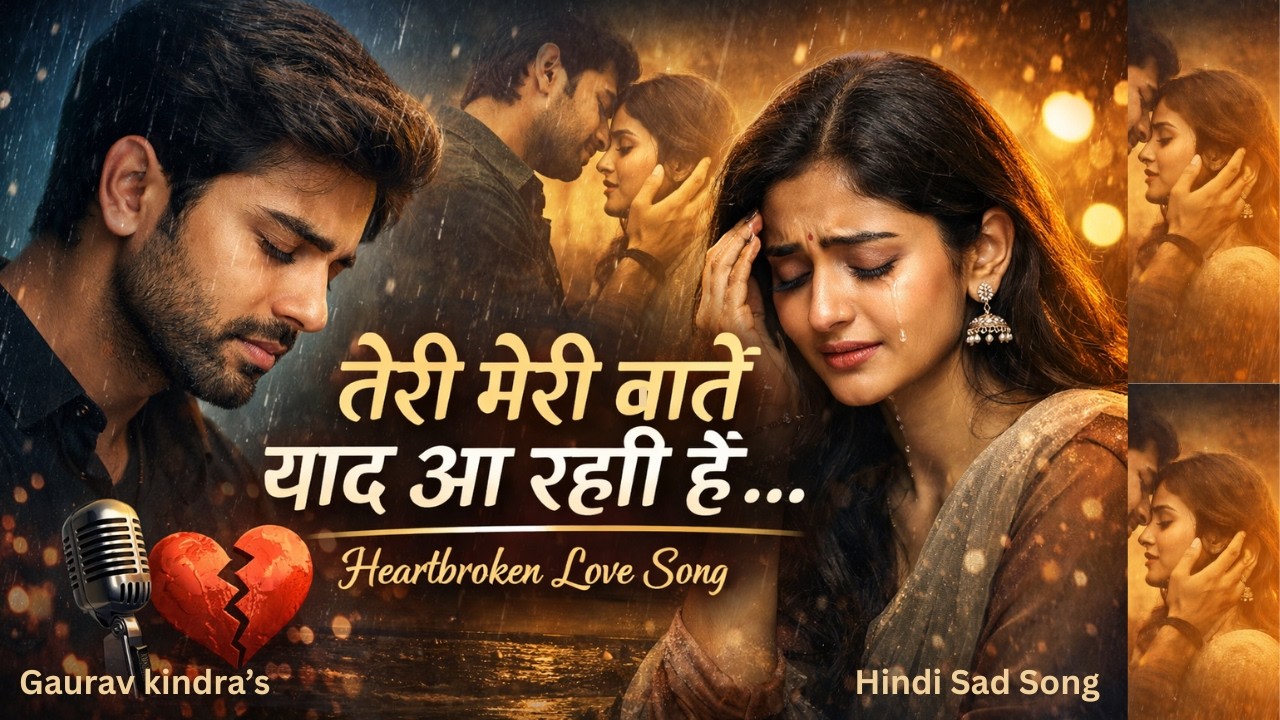 तेरी मेरी बातें | Heart Touching Sad Song 2026 💔 | Emotional Romantic Hindi Breakup Song |Emotional
