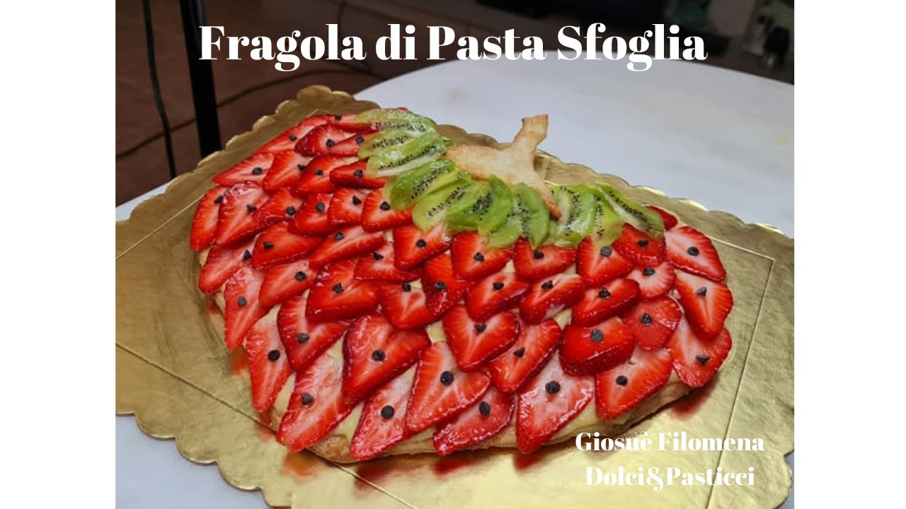Fragola di Pasta Sfoglia