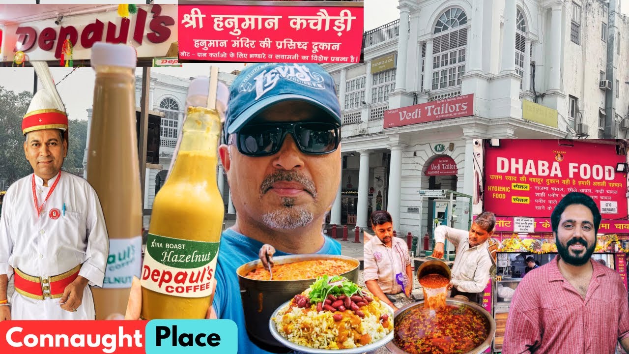 Connaught Place Delhi के 8 धुआँधार ज़ायके |Spicy Kachori |Mini Samosa |Rajma Chawal|Kachalu Bhature|