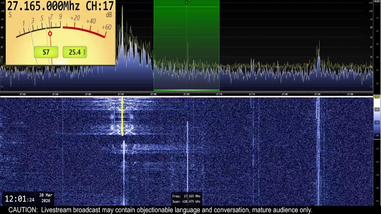 Live CB Radio Channel 17 - 03/20/2026