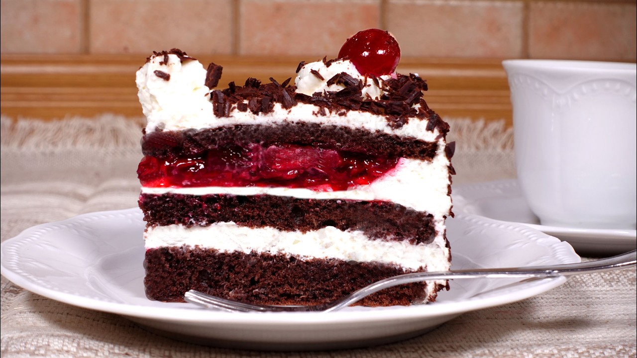Przepyszny Tort Szwarcwaldzki