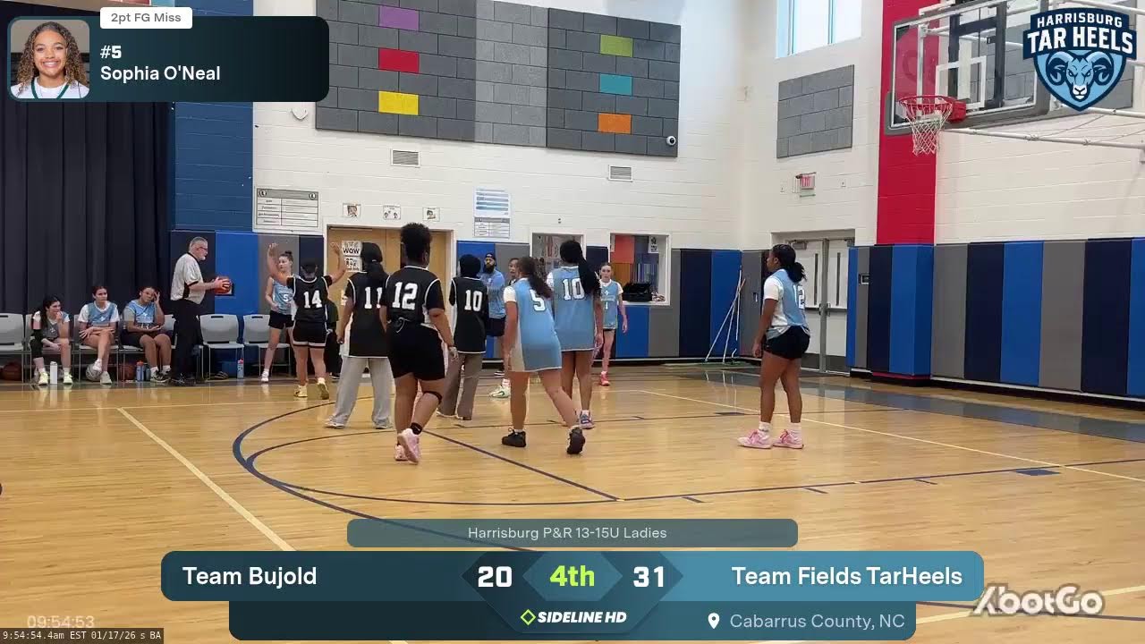 Team Fields TarHeels vs. Team Bujold (2026.01.17)