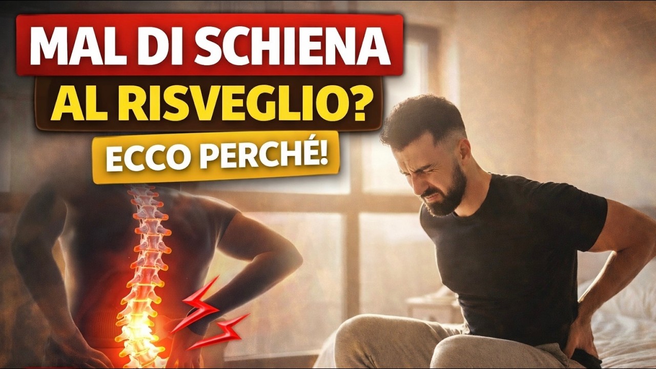 Mal di schiena al mattino?