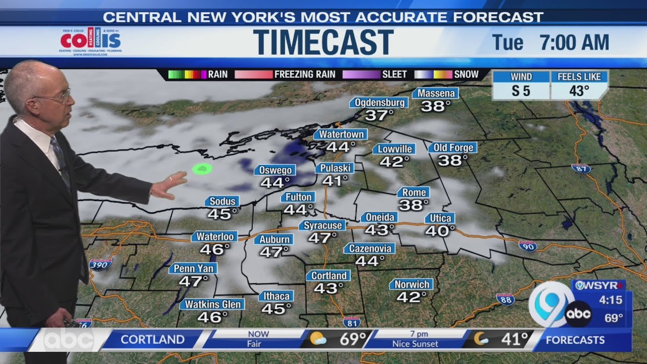 Storm Team Forecast: 4 pm Monday March 9th