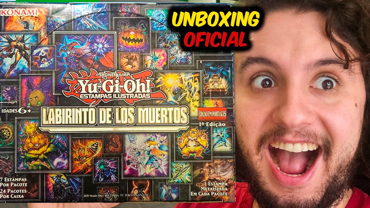 🔴 YU-GI-OH! LABIRINTO DE LOS MUERTOS - UNBOXING OFICIAL KONAMI  🔴