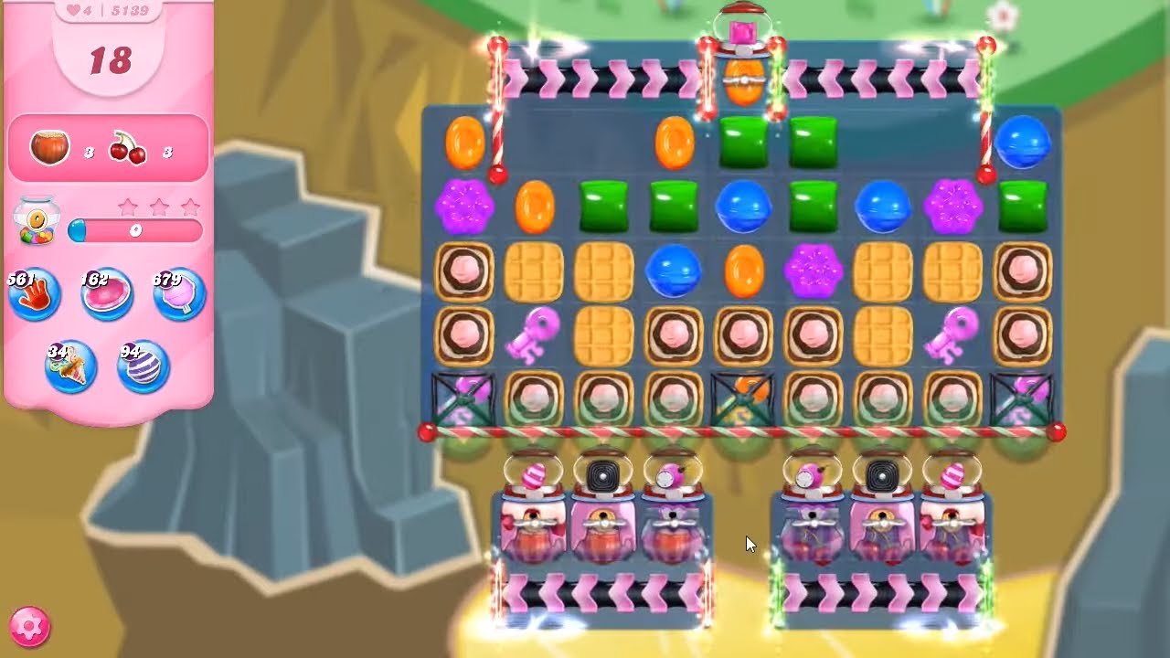 Candy Crush Saga Level 5139 NO BOOSTERS