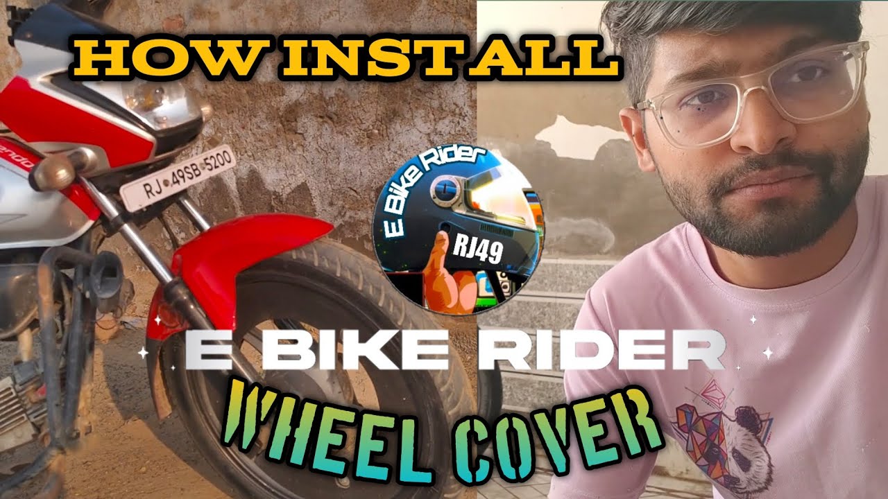How To Install_Wheel Cover | अपनी मोटर साइकिल में व्हील कवर कैसे लगाए | 