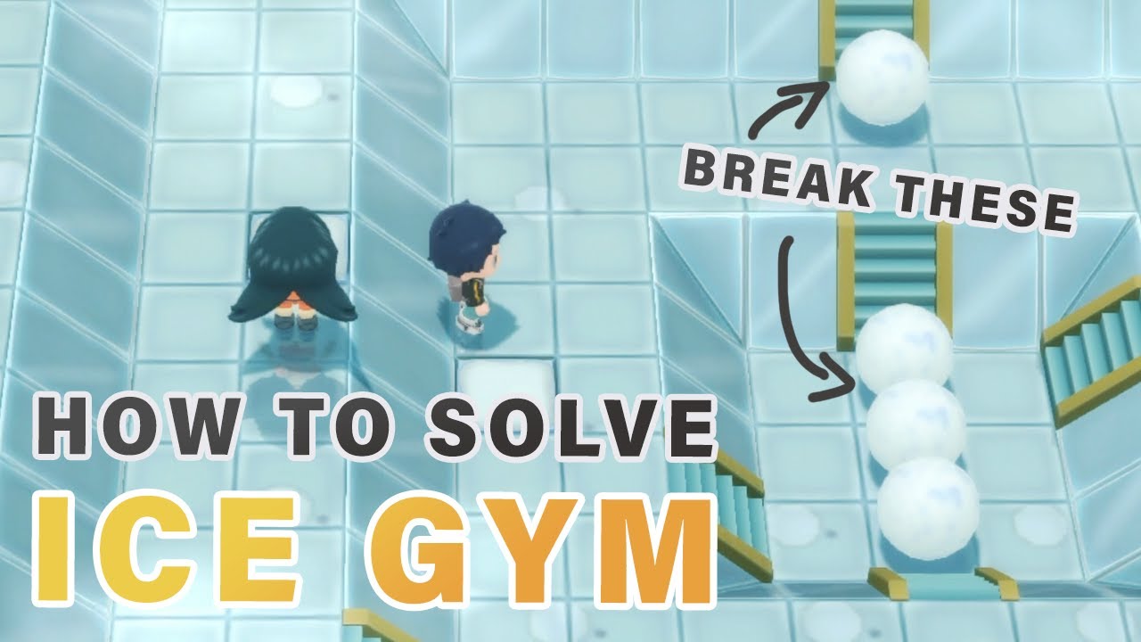 How to Solve the Ice Gym Snow Ball Puzzle ► Pokemon Brilliant Diamond | BDSP