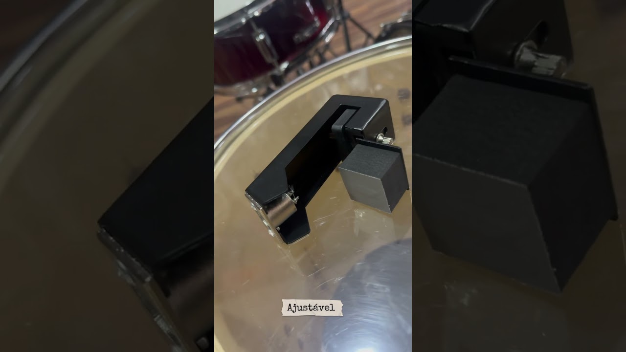 Trigger para microfonar Bumbo Deval, dispon&iacute;vel no site da Miyata