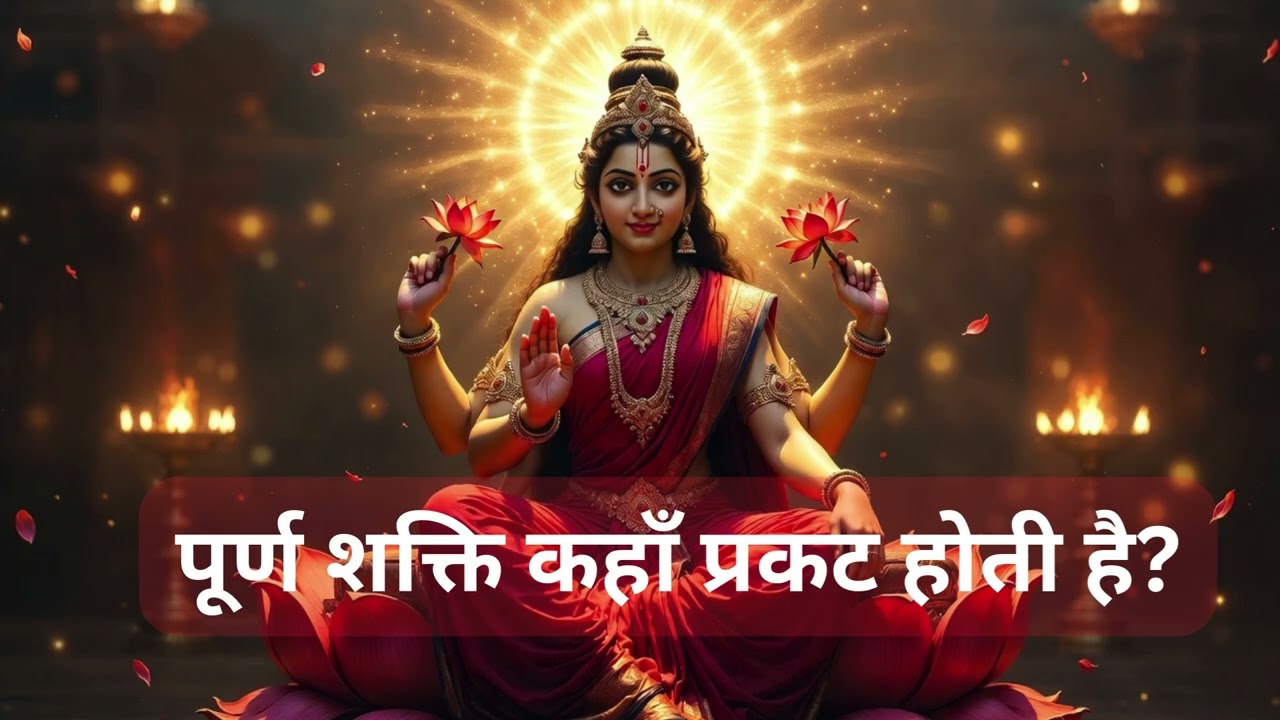 पूर्ण शक्ति कहाँ प्रकट होती है  जगदम्बिका पराशक्ति भजन