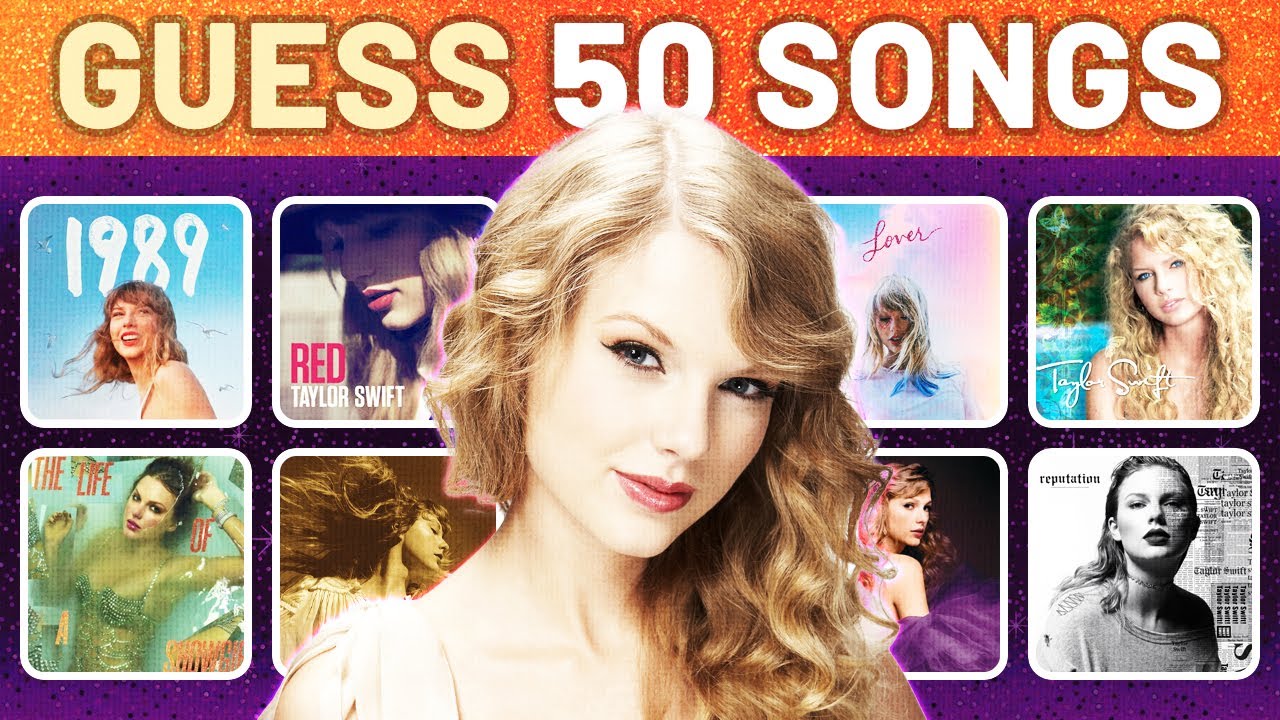 Guess the Taylor Swift Songs Quiz | Only a True Swiftie Gets 100% on this quiz (Prove It!)
