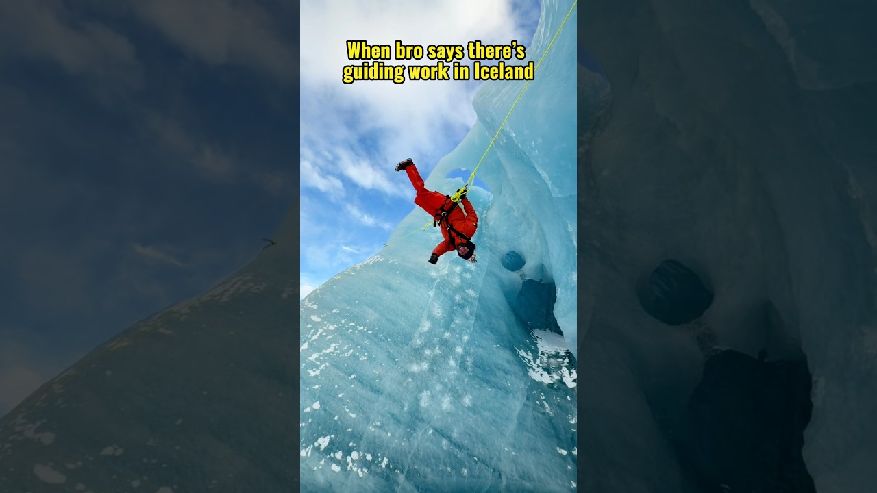 When bro says there&rsquo;s guiding work in #iceland - #adventure #travel