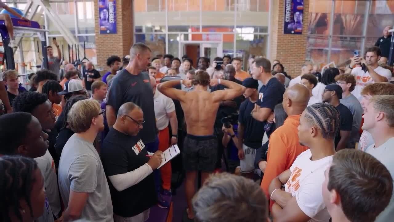 Clemson All-Access Featured: Big Weigh-In
