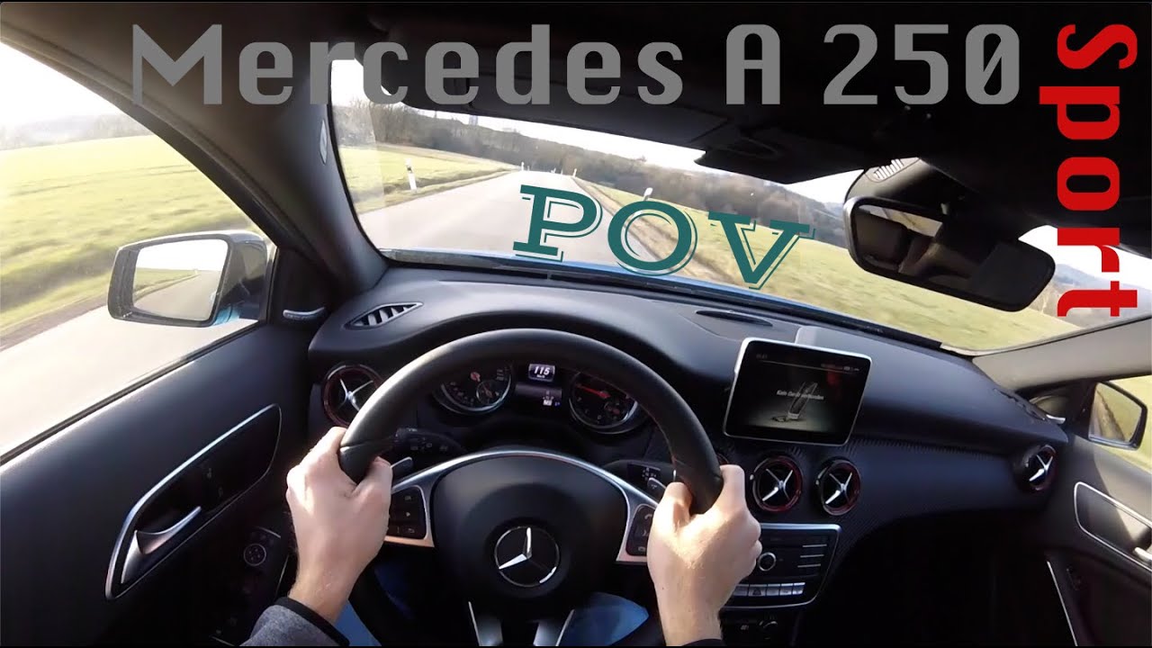 Mercedes A 250 Sport POV Drive
