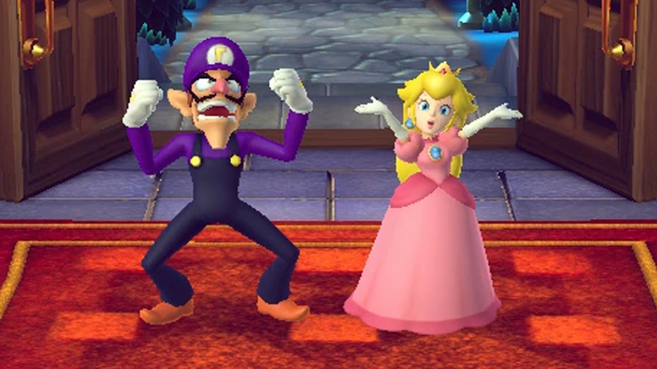 Mario Party 10 Coin Challenge #57 Mario Vs Rosalina Vs Waluigi Vs Peach