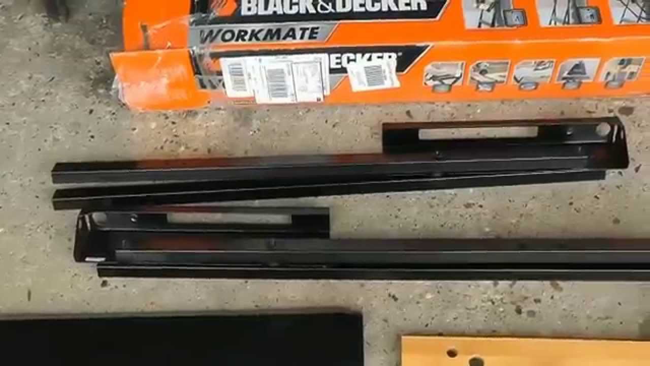Black + Decker Workmate WM301 assembly