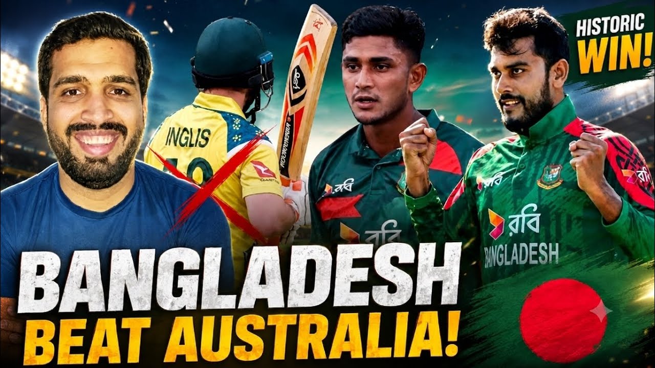 History Created in Mirpur! Bangladesh Defeat Australia By 86 Runs | BAN v AUS 1st ODI
