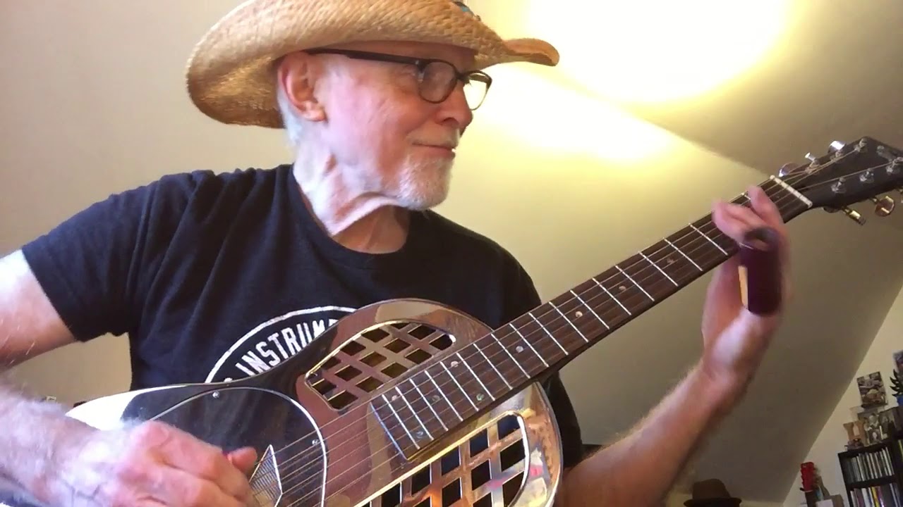 I Hear You Knockin’ (Smiley Lewis, Dave Edmunds) in Open C by Dale Anderson of the Delta Jets