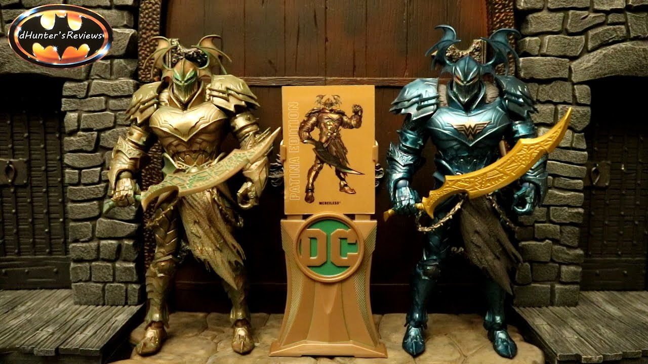 McFarlane DC Multiverse Merciless Patina Variant Dark Nights Metal Batman Action Figure Review