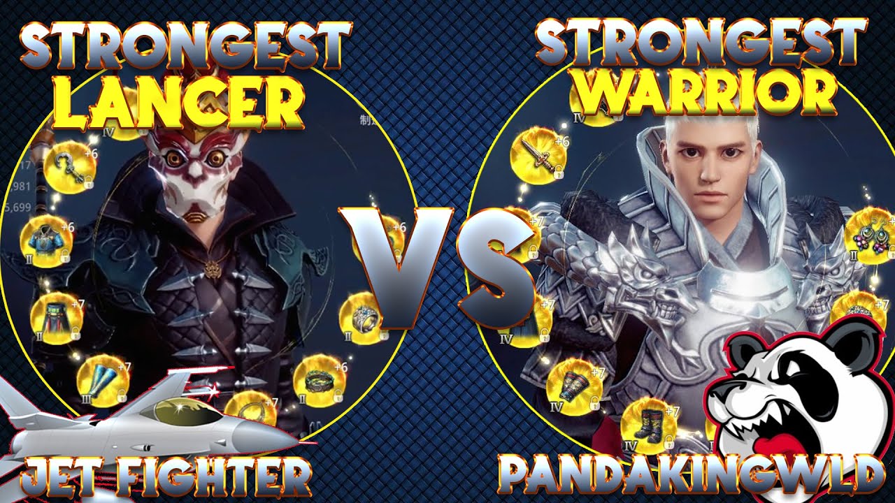 Mir4 JET FIGTHER , THE WORLD , TOP TAOIST VS PANDAKING ,TOP 1 LANCER , PIKAPIKAC |