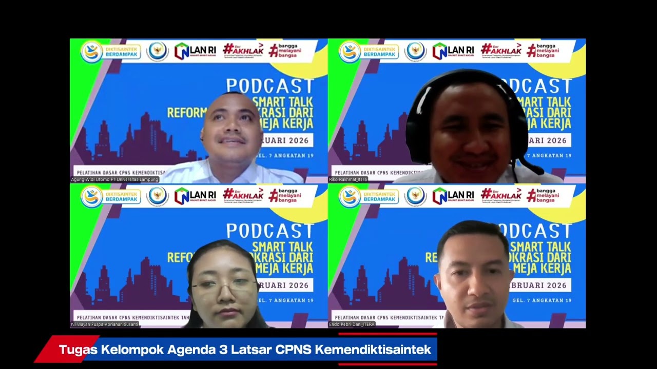 Tugas Kelompok Agenda 3 Hari ke2 | Smart Governance dimulai dari ASN yang profesional dan Inovatif