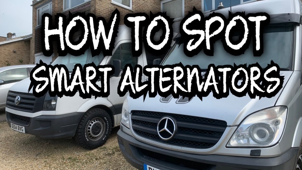 How to tell if your van / car has a smart alternator?