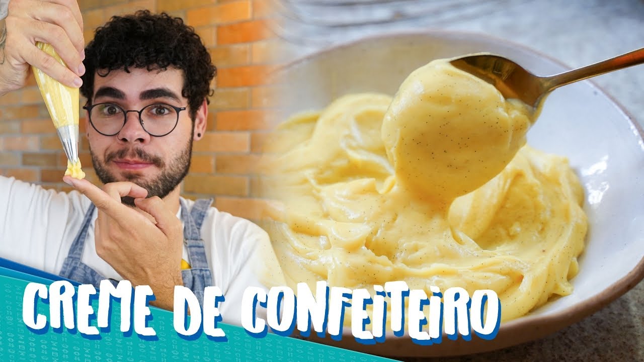 CREME DE CONFEITEIRO ESPECIAL PARA RECHEAR BOLOS E TORTAS | FÁCIL E RÁPIDO