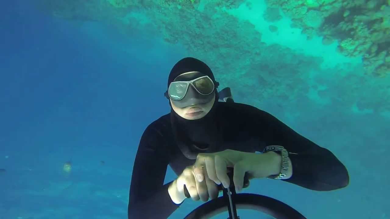 First freediving experience and underwater scooter @ Only One Apnea Center