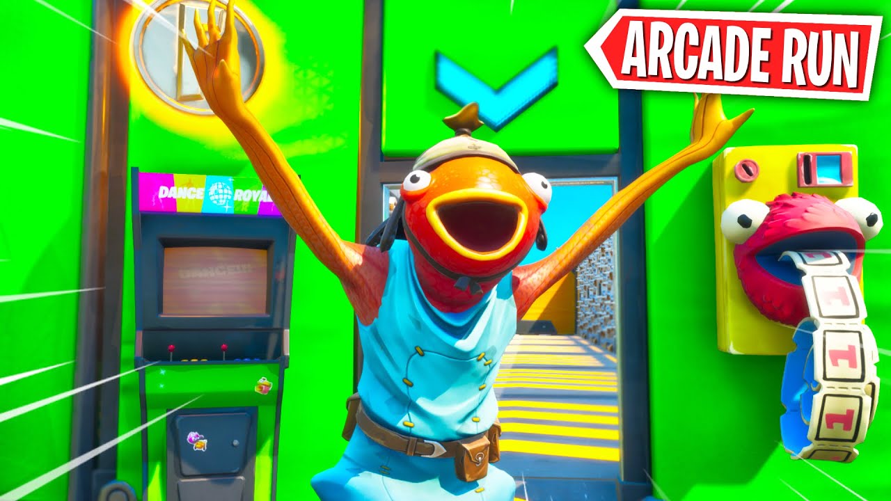 He made an INSANE Arcade Deathrun... (Fortnite Creative Mode)