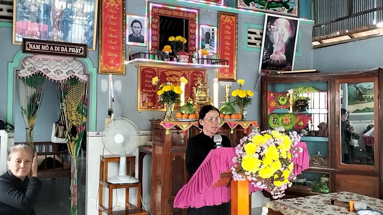 Bốn tỷ muội cùng ngâm sắm giảng quyển 5 nam Mô A Di Đà Phật kính mời quý đồng đạo 