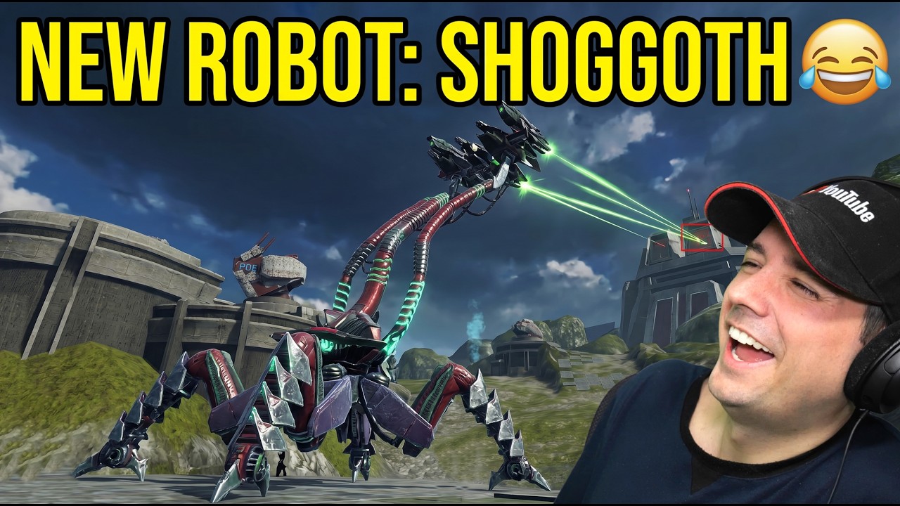 Новый робот Шоггот &mdash; это нечто! [War Robots]