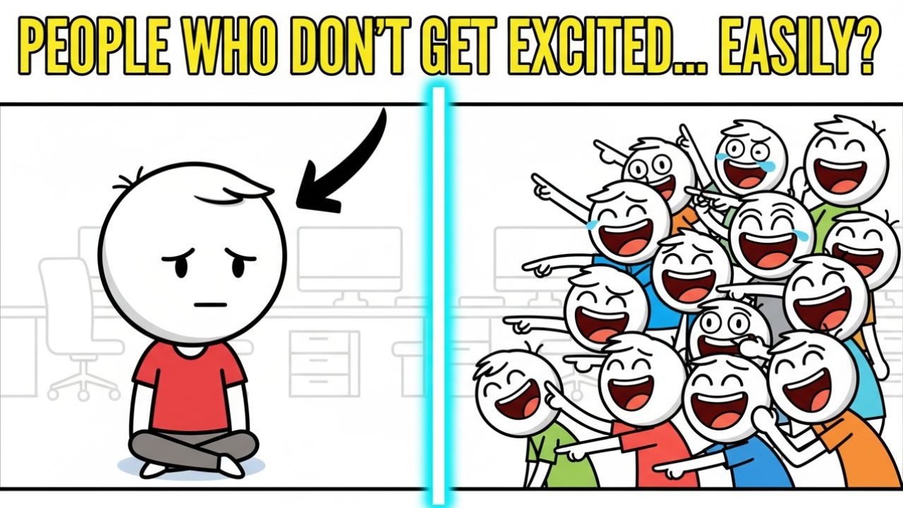 Psychology of People Who Don’t Get Excited Easily