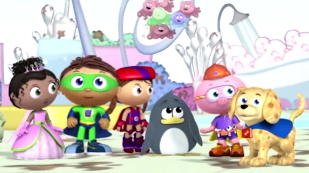 Super Why and Webby in Bathland | Super WHY! S02 E02