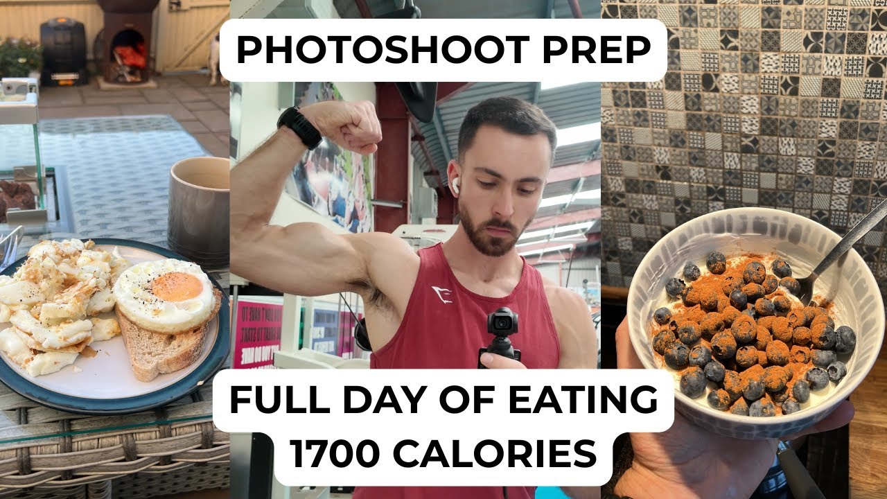 FULL DAY OF EATING 1700 CALORIES // 9 DAYS OUT FROM PHOTOSHOOT