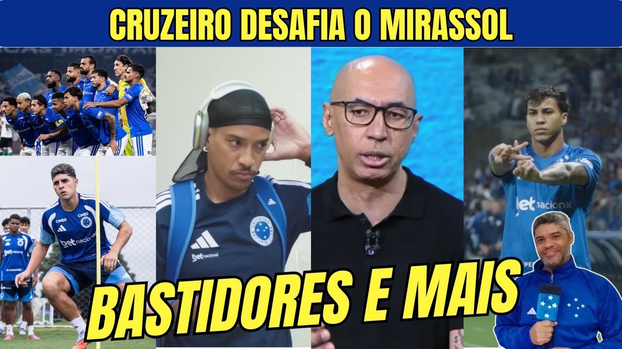 🦊 CRUZEIRO DESAFIA O MIRASSOL E TENTA EVITAR MARCA NEGATIVA NO BRASILEIRÃO, EX CRUZEIRO DEFENDE TITE