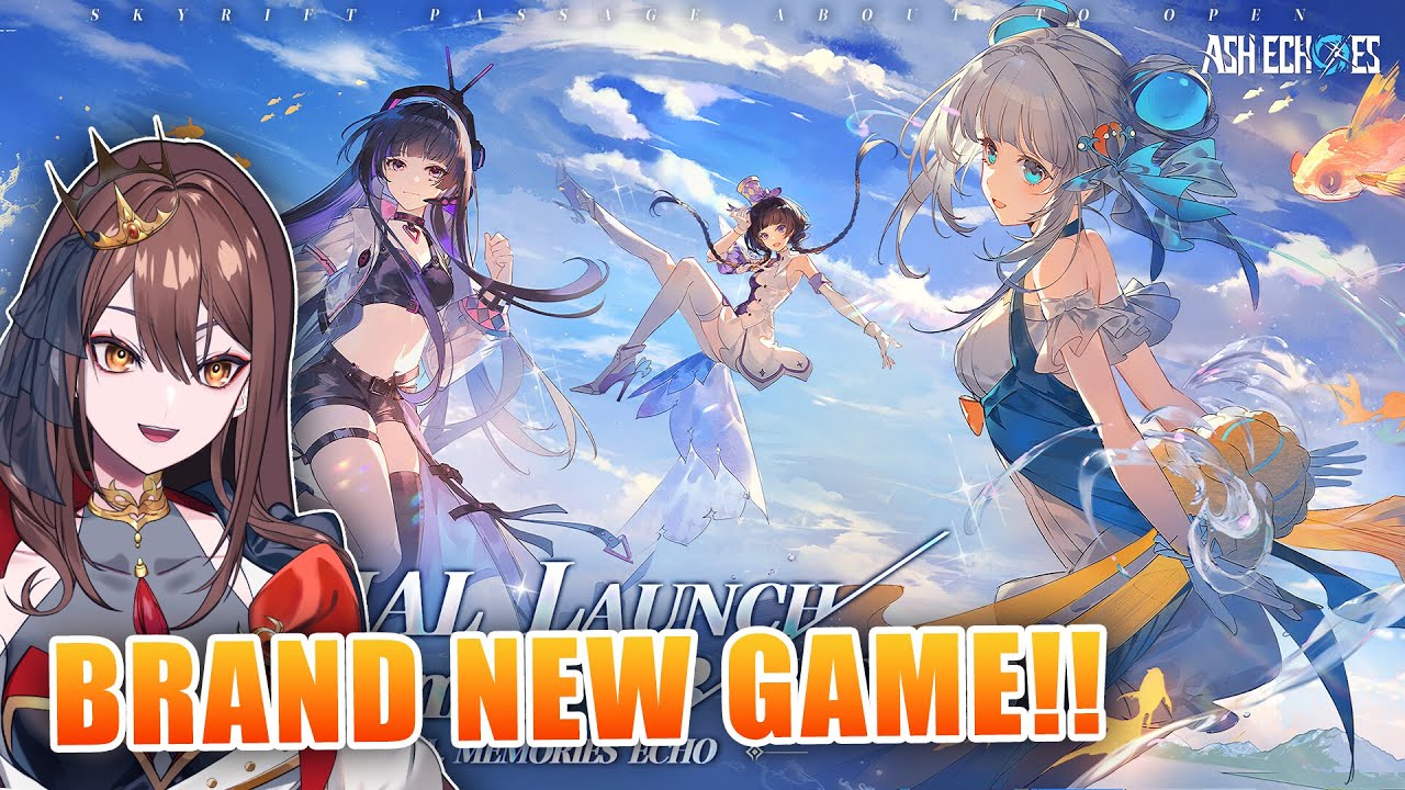 TRYING OUT A NEW GACHA GAME!! | Ash Echoes Global