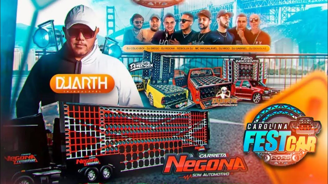 DANCE COMERCIAL REMIX 2025 - CD CAROLINA FEST CAR 2025 - DJ HIGOR SOARES E MC INIGUALÁVEL 