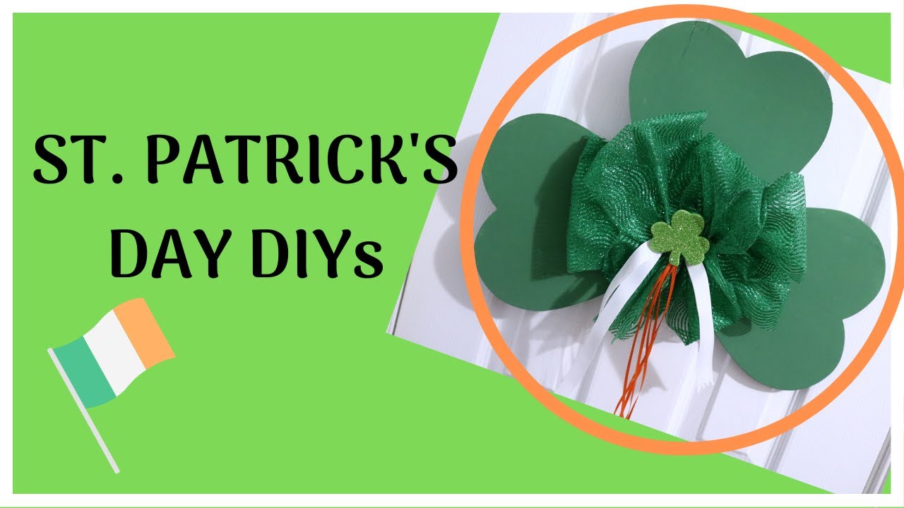 St Patrick's Day Decor | Dollar Tree & Michael's DIYs