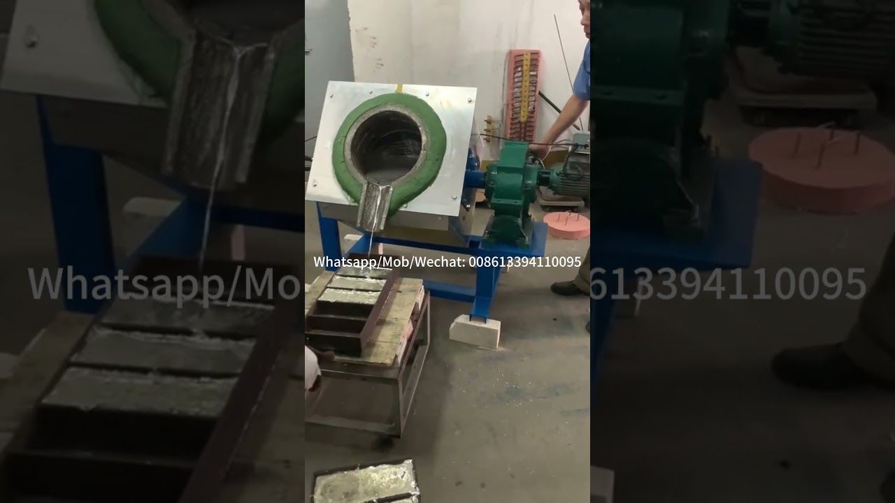 Small and Medium-Sized Medium Frequency Furnaces: Versatile Metal Melting Solution #machine #shorts