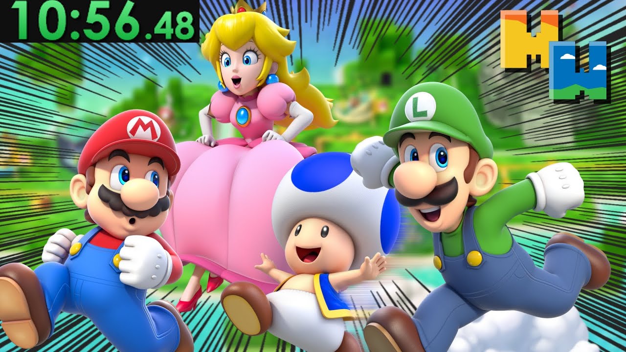 ЭПИЧЕСКАЯ гонка в Super Mario 3D World!