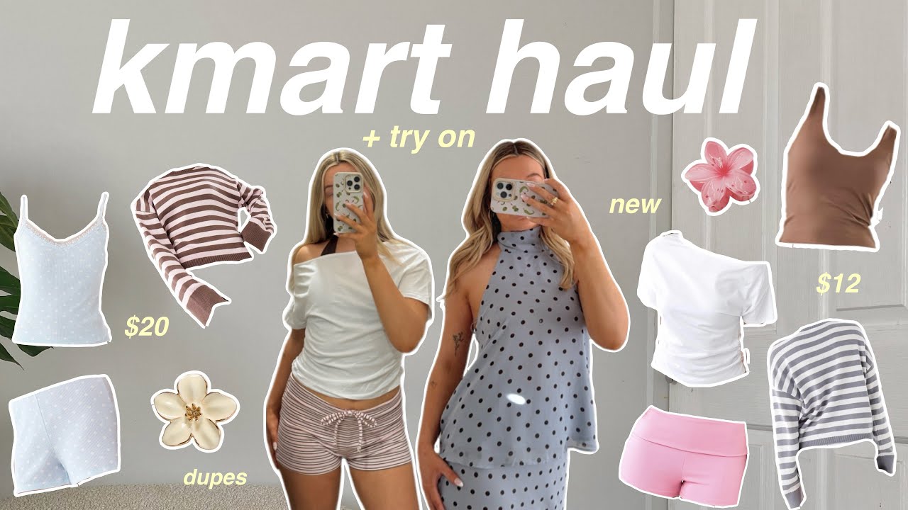 ПРИМЕРКА ОДЕЖДЫ ИЗ KMART 🌸 весенне-летний выпуск