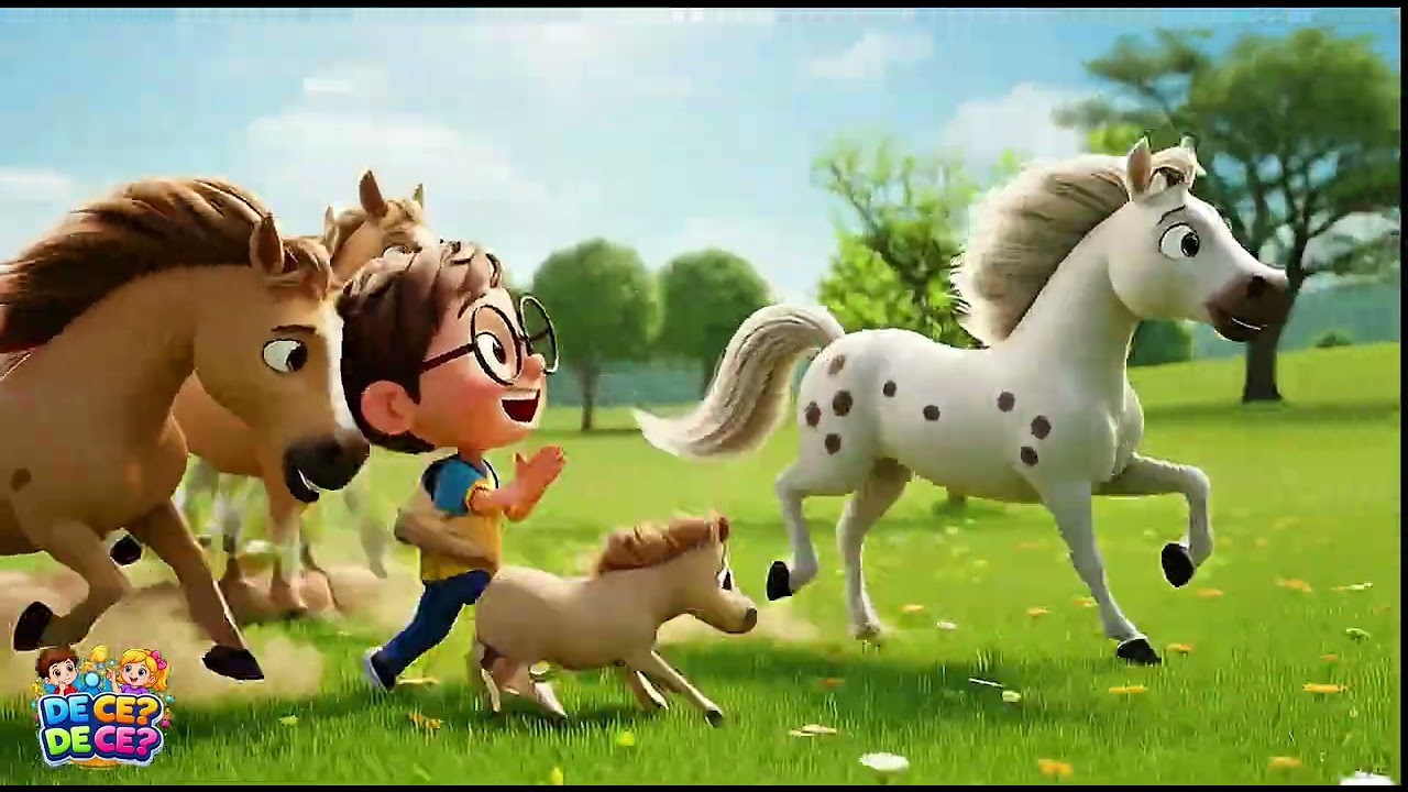 De ce sunt căluții speciali? 🐴 | Curiosel explică pentru copii