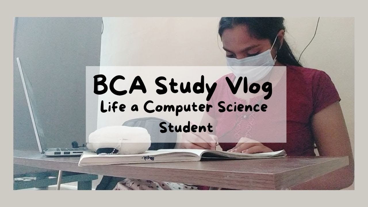 Study Vlog 📝 Working hard with snacks 😋 (BCA Student Vlog) #studymotivation #studentlife