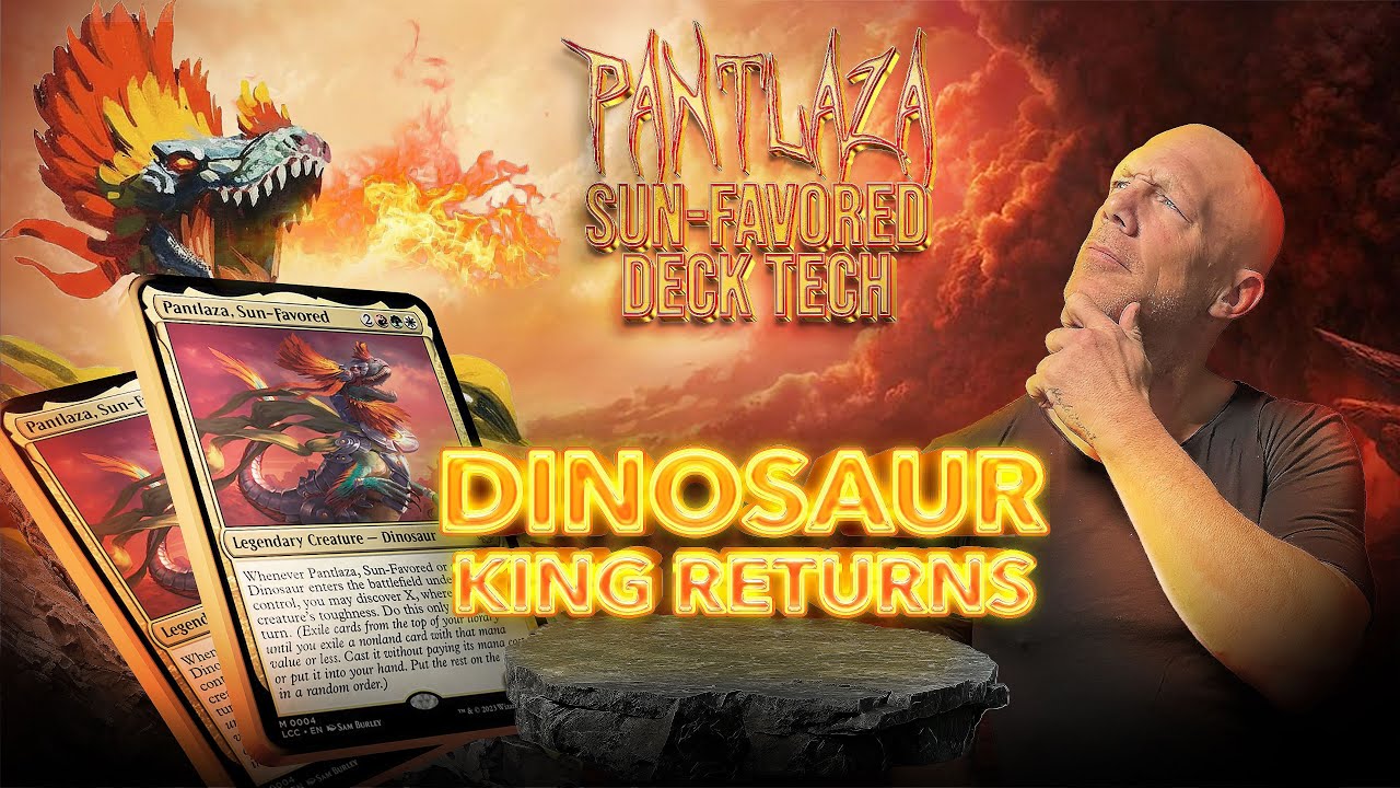 КОРОЛЬ ДИНОЗАВРОВ 🦖 | Pantlaza, Технолог палубы, благоприятствующей солнцу (Dino Stamped!)