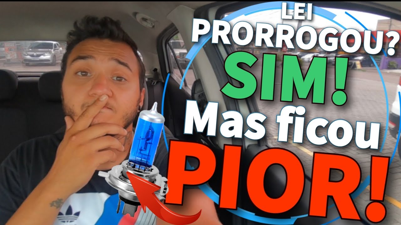 Lâmpada SUPER BRANCA e LED é permitida ou proibida? | PRORROGOU A LEI!