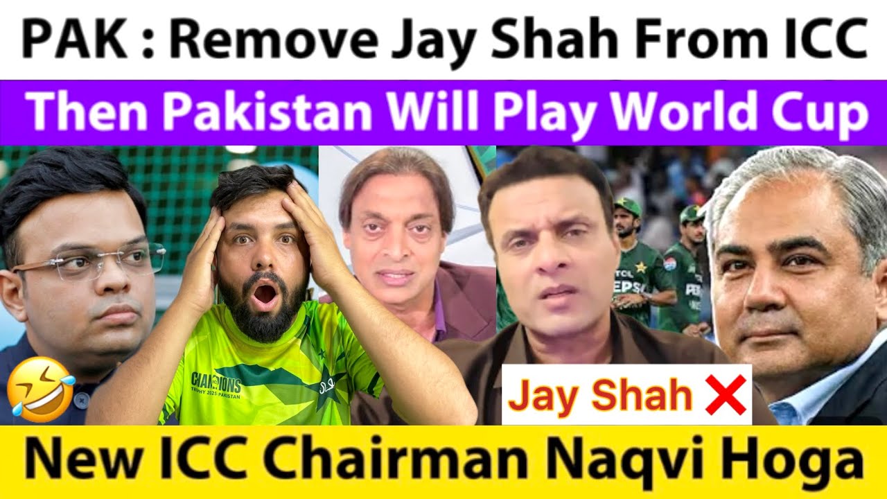 PAK Media : Remove Jay Shah From ICC 🤭 Then PAK Will Play T20 World Cup | Naqvi Chairman ?