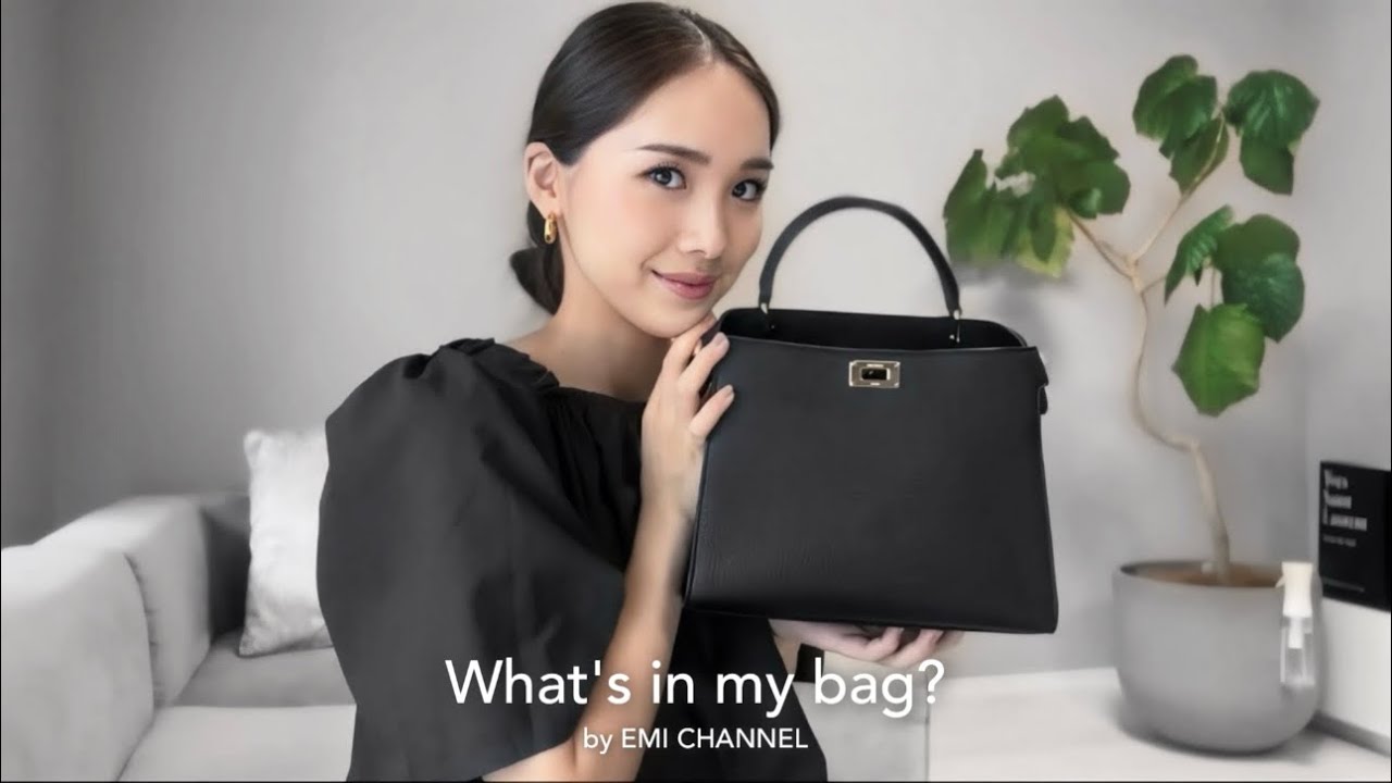 【What's in my bag?】michino paris👜休日バッグの中身/ミチノパリ購入品